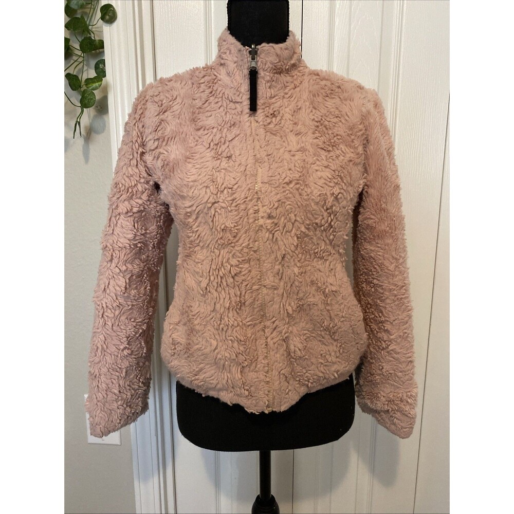 B Hip Reversible Dusty Pink / Black Puffer jacket Girls Size 10